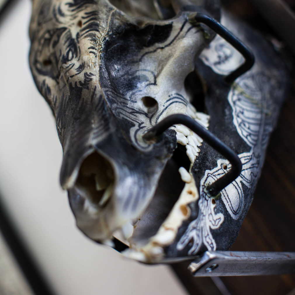 The Ace and Sword Tattoo Parlour Etobicoke Longbranch Toronto Animal Skull