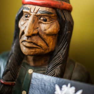 The Ace and Sword Tattoo Parlour Etobicoke Longbranch Toronto Wood Carving